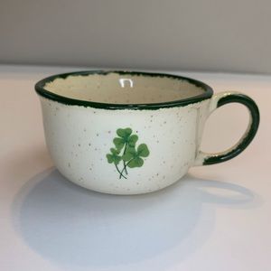 Irish Clover Shamrock Ceramic Coffee Mug